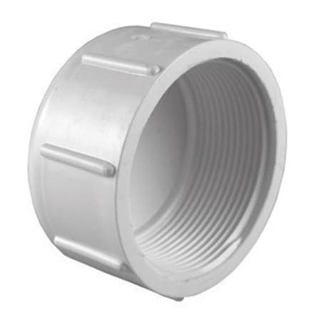 Charlotte Pipe And Foundry Charlotte Pipe & Foundry PVC021170800 PVC Pipe Cap White 0.5 in. -  Pack of  25 44910